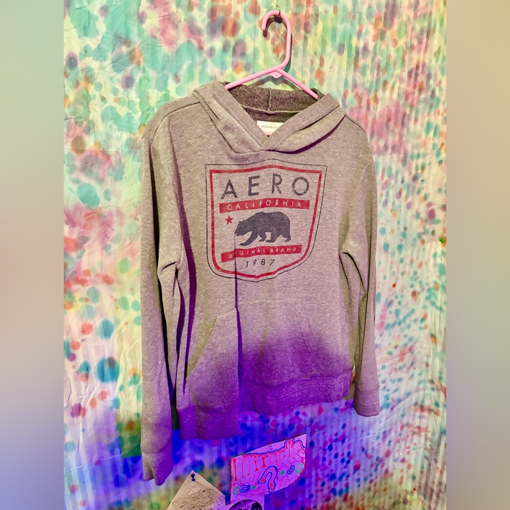 Gray Aero California Hoodie